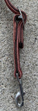 Short Leather Tie Down Strap designed to be used with our Brain Trap Bonnet