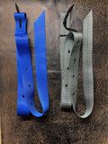 Nylon Cinch Latigo Strap - Royal Blue or Gray