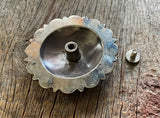 Barrel Racer Concho Antiqued Berry 2-1/4 inch