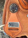 14.5 inch Circle Y Extreme Performace Lady Lake Barrel Saddle 2160 Medium tree